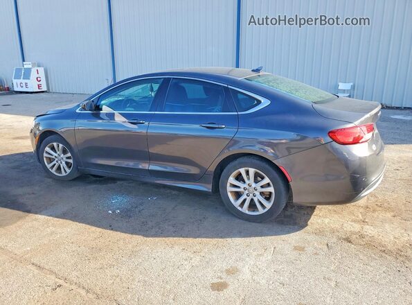 1C3CCCAB6GN123602 2016 CHRYSLER 200 Gray Trasero izquierdo