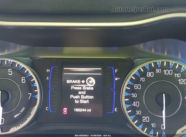 1C3CCCAB6GN131862 2016 CHRYSLER 200 Black Widok tylnych siedzeń