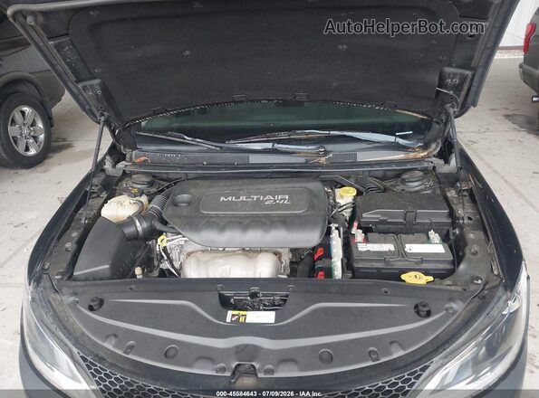 1C3CCCAB6GN131862 2016 CHRYSLER 200 Black Widok z tyłu