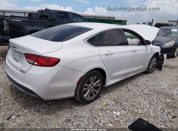 1C3CCCAB6GN137807 2016 CHRYSLER 200 Белый Задняя правая четверть