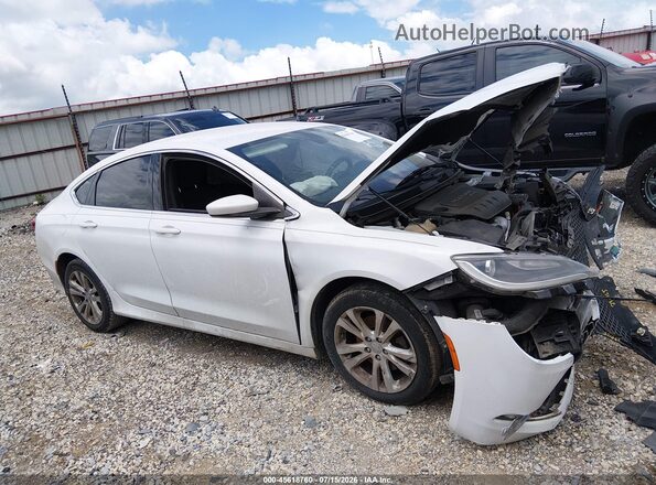 1C3CCCAB6GN137807 2016 CHRYSLER 200 Белый Вид задней части салона