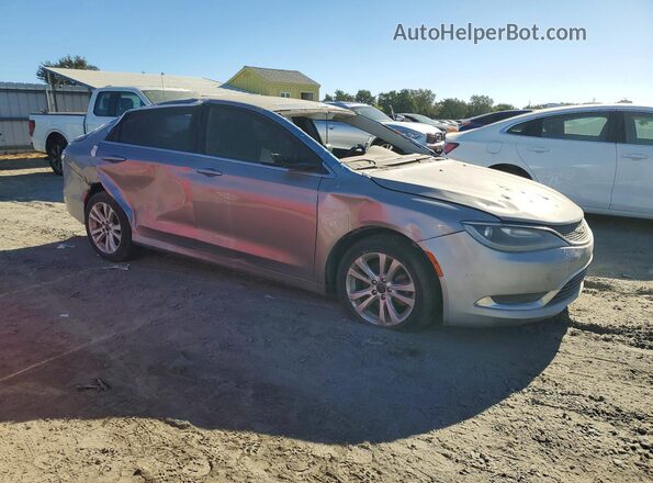 1C3CCCAB6GN145437 2016 CHRYSLER 200 Silver Front right