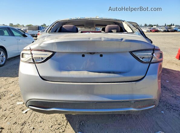 1C3CCCAB6GN145437 2016 CHRYSLER 200 Silver Rear view