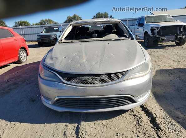 1C3CCCAB6GN145437 2016 CHRYSLER 200 Silver Front view