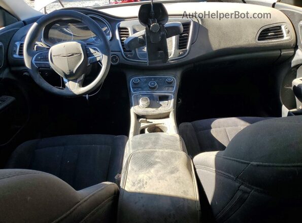 1C3CCCAB6GN145437 2016 CHRYSLER 200 Silver Dashboard view