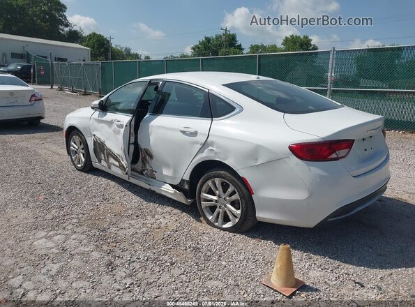 1C3CCCAB6GN154249 2016 CHRYSLER 200 White Հետևի ձախ