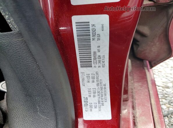 1C3CCCAB6HN508000 2017 CHRYSLER 200 Burgundy Շարժիչի բաժամունքի տեսք