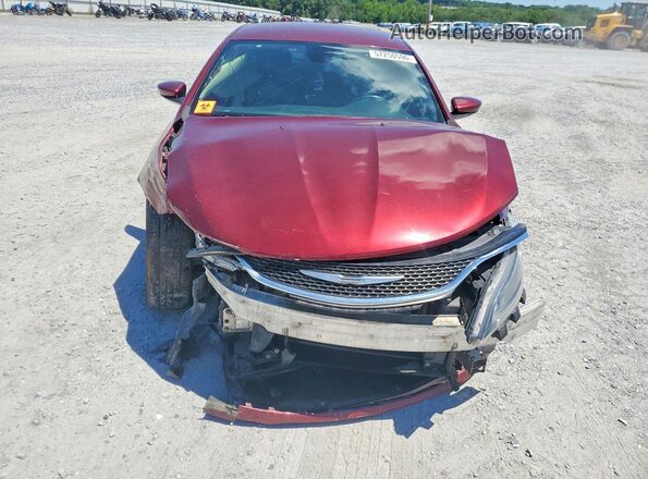 1C3CCCAB6HN508000 2017 CHRYSLER 200 Burgundy Դիմացի տեսք
