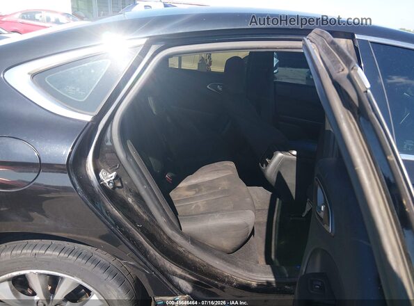 1C3CCCAB7GN138240 2016 CHRYSLER 200 Black VIN კოდის სტიკერის ხედი
