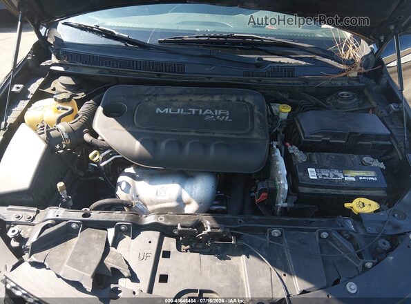 1C3CCCAB7GN138240 2016 CHRYSLER 200 Black უკანა ხედი