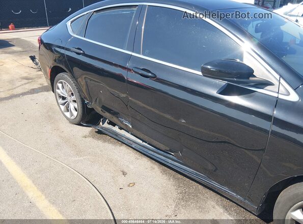 1C3CCCAB7GN138240 2016 CHRYSLER 200 Black 