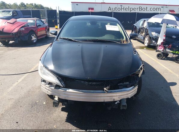 1C3CCCAB7GN138240 2016 CHRYSLER 200 Black ხელსაწყოთა პანელის ხედი