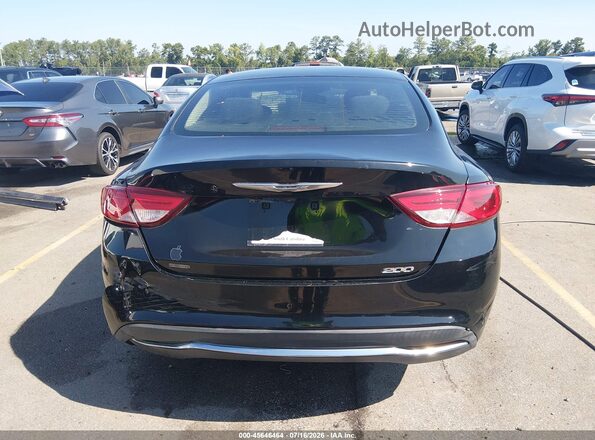 1C3CCCAB7GN138240 2016 CHRYSLER 200 Black 