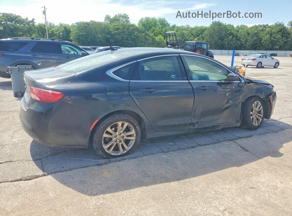 1C3CCCAB7GN152154 2016 CHRYSLER 200 Black Задня права чверть