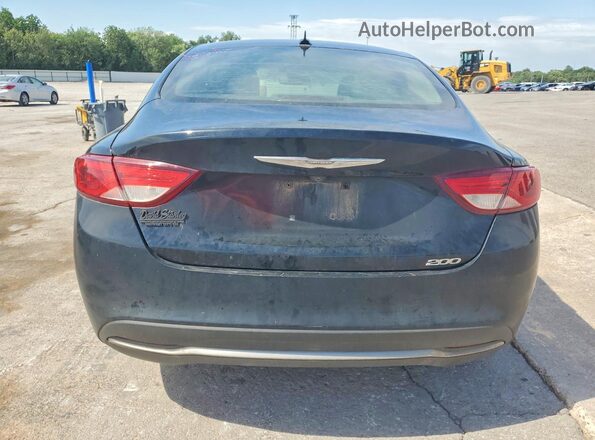 1C3CCCAB7GN152154 2016 CHRYSLER 200 Black Вид ззаду