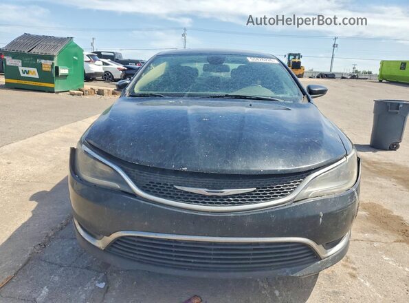 1C3CCCAB7GN152154 2016 CHRYSLER 200 Black Вид спереду