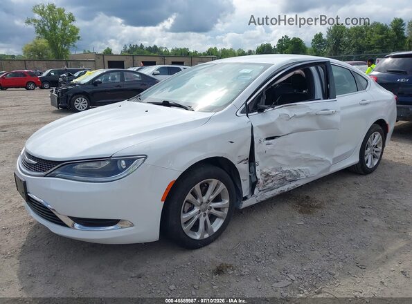 1C3CCCAB7GN192296 2016 CHRYSLER 200 White Przód lewy