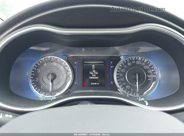 1C3CCCAB7GN192296 2016 CHRYSLER 200 White Widok tylnych siedzeń