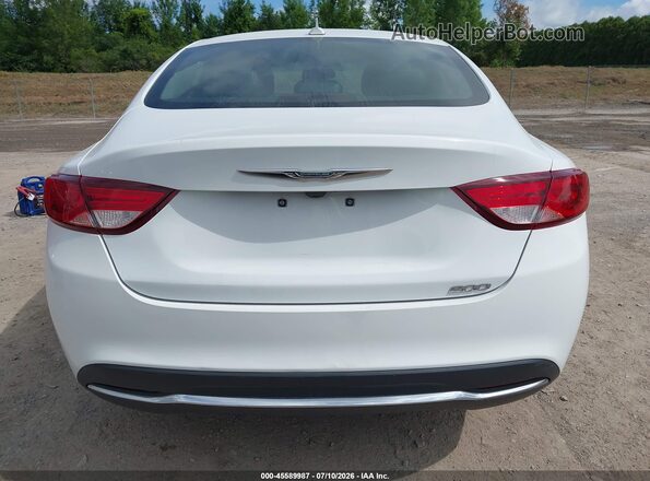 1C3CCCAB7GN192296 2016 CHRYSLER 200 White 