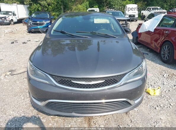 1C3CCCAB8GN169660 2016 CHRYSLER 200 Gray Instrument cluster view