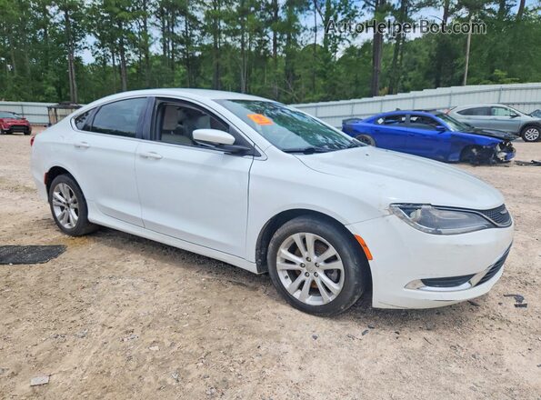 1C3CCCAB8HN507298 2017 CHRYSLER 200 White Front right