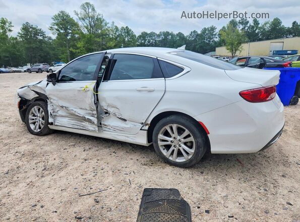 1C3CCCAB8HN507298 2017 CHRYSLER 200 White Rear left