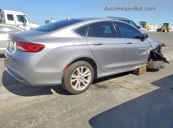 1C3CCCAB8HN510119 2017 CHRYSLER 200 Silver უკანა მარჯვენა