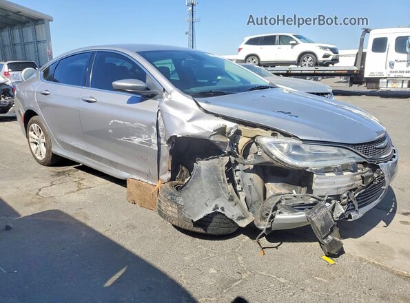 1C3CCCAB8HN510119 2017 CHRYSLER 200 Silver წინა მარჯვენა