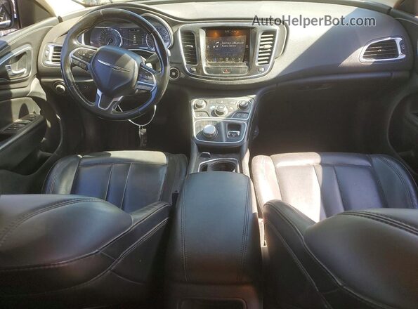 1C3CCCAB8HN510119 2017 CHRYSLER 200 Silver წინა პანელის ხედი