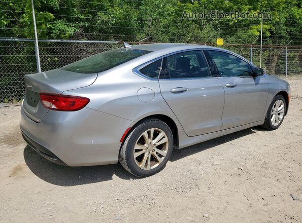 1C3CCCAB9GN101996 2016 CHRYSLER 200 Silver Tył prawy