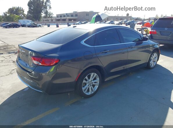 1C3CCCAB9GN103005 2016 CHRYSLER 200 Gray Հետևի աջ