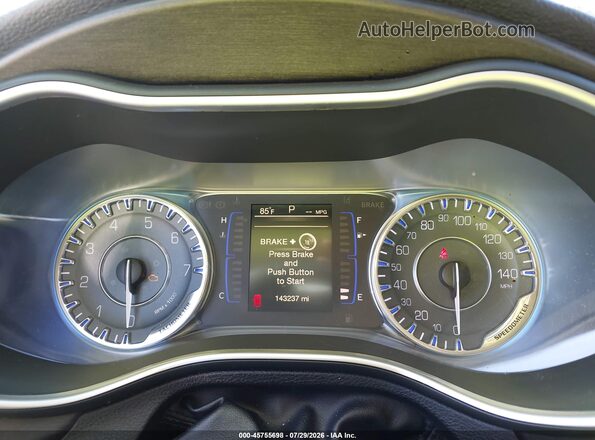 1C3CCCAB9GN103005 2016 CHRYSLER 200 Gray Հետևի նստատեղերի տեսք