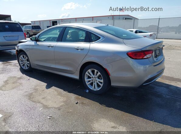 1C3CCCAB9GN113517 2016 CHRYSLER 200 Серебряный Задняя левая четверть