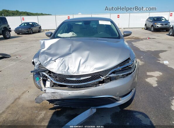 1C3CCCAB9GN113517 2016 CHRYSLER 200 Серебряный Вид задней части салона