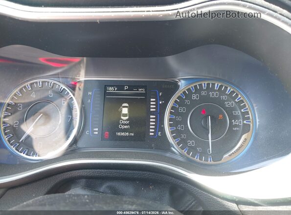 1C3CCCAB9GN116790 2016 CHRYSLER 200 Burgundy უკანა სავარძლების ხედი