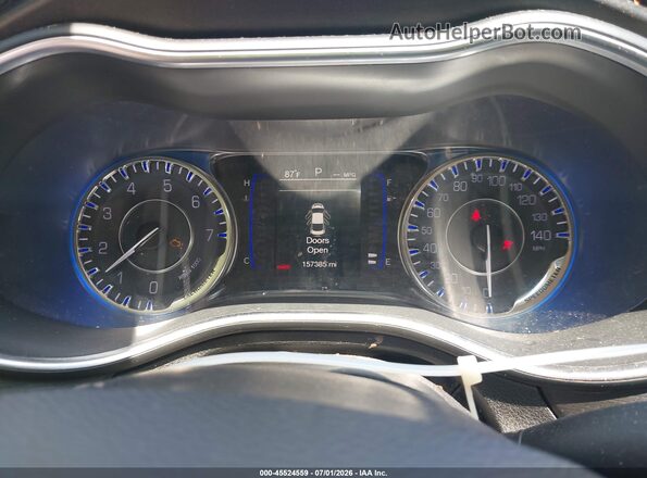 1C3CCCAB9GN133718 2016 CHRYSLER 200 White Вид задніх сидінь
