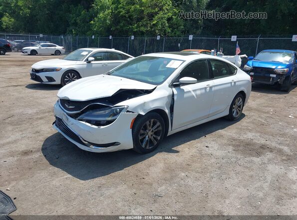 1C3CCCAB9GN133718 2016 CHRYSLER 200 White Передня ліва чверть