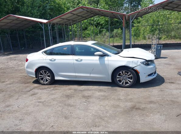1C3CCCAB9GN133718 2016 CHRYSLER 200 White Вид задньої частини салону