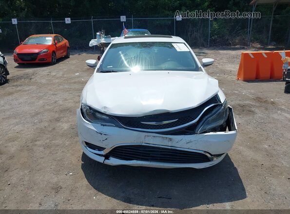 1C3CCCAB9GN133718 2016 CHRYSLER 200 White Вид щитка приладів