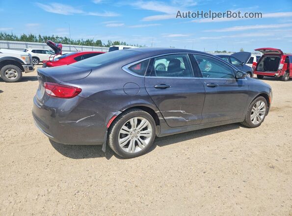 1C3CCCAB9GN158683 2016 CHRYSLER 200 Gray Задня права чверть