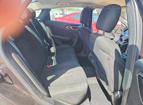 1C3CCCAB9GN158683 2016 CHRYSLER 200 Gray Вид задніх сидінь