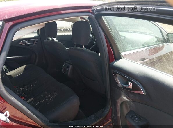 1C3CCCABXGN115924 2016 CHRYSLER 200 Red VIN կոդի պիտակի տեսք