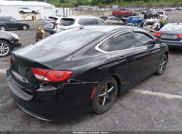1C3CCCABXGN121884 2016 CHRYSLER 200 Черный Задняя правая четверть