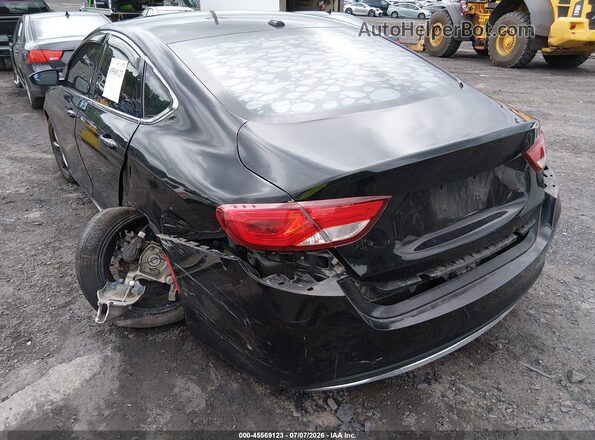 1C3CCCABXGN121884 2016 CHRYSLER 200 Черный Вид спереди