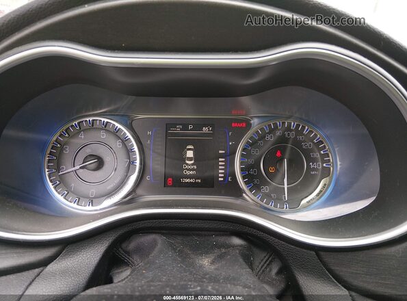 1C3CCCABXGN121884 2016 CHRYSLER 200 Черный Вид задних сидений