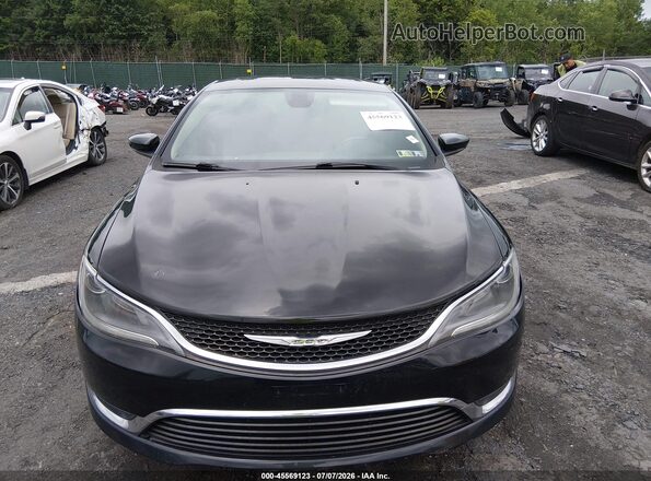 1C3CCCABXGN121884 2016 CHRYSLER 200 Черный Вид щитка приборов