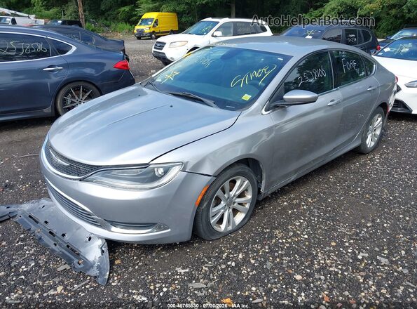 1C3CCCABXGN122825 2016 CHRYSLER 200 Gray Front left