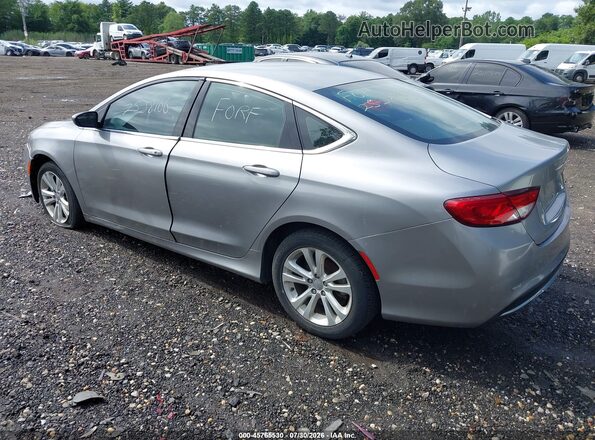1C3CCCABXGN122825 2016 CHRYSLER 200 Gray Rear left