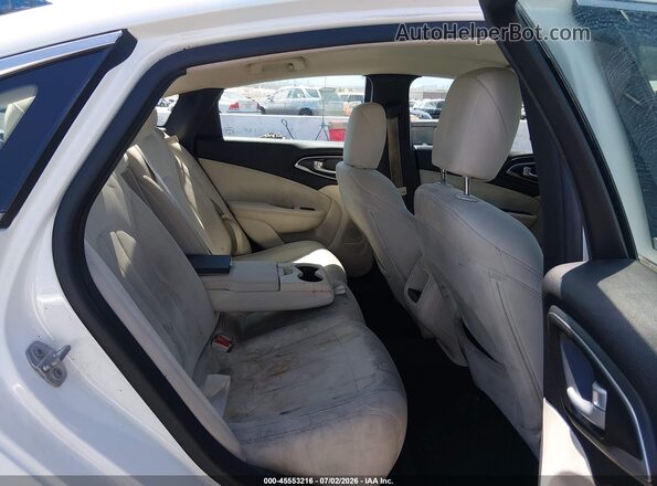 1C3CCCABXGN160152 2016 CHRYSLER 200 White Vista de la etiqueta del VIN