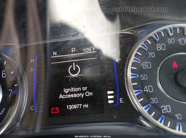 1C3CCCABXGN160152 2016 CHRYSLER 200 White Vista de los asientos traseros